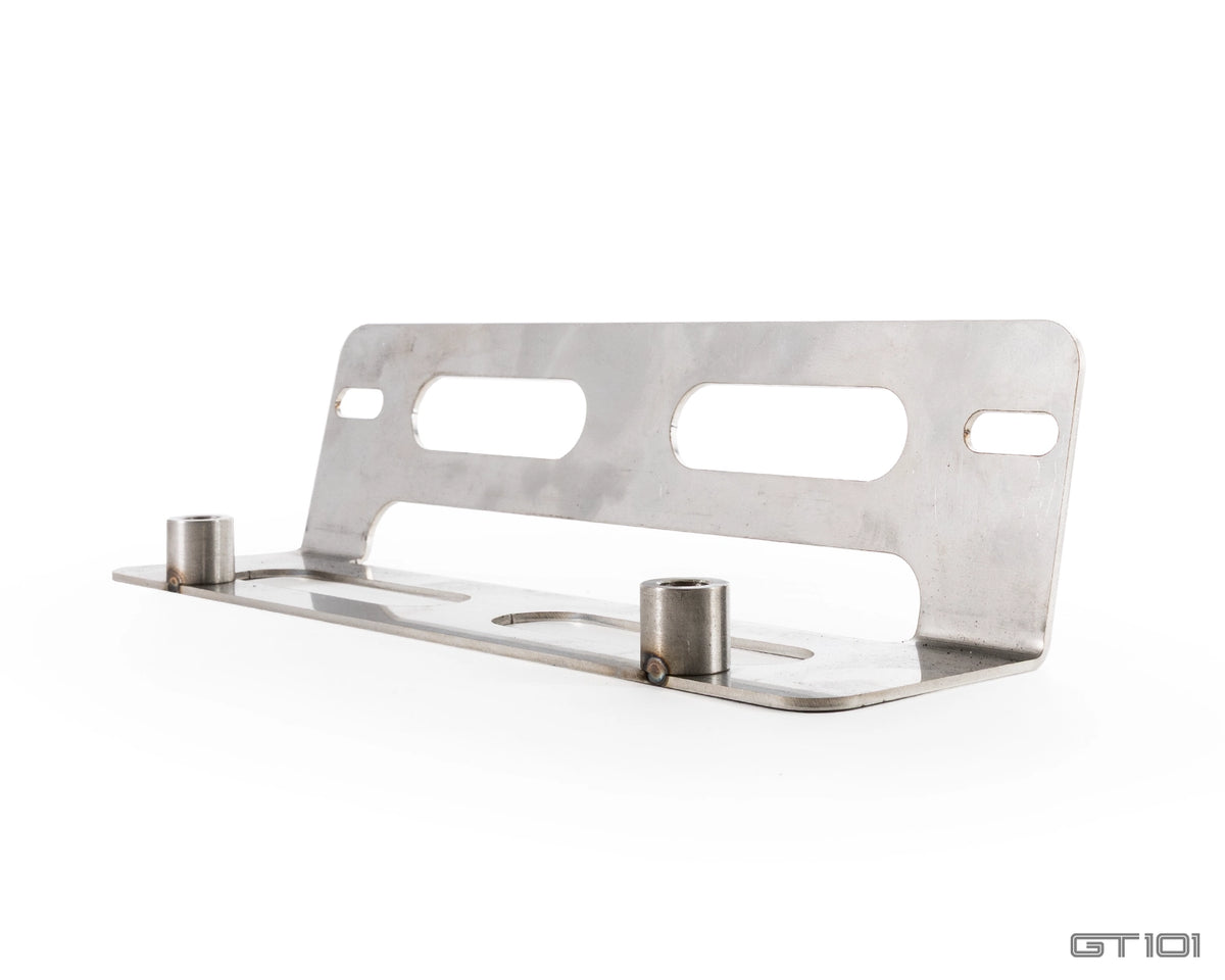 GT101 2016–2022 Ford GT front number plate mounting bracket manufactured in the UK from 2mm stainless steel